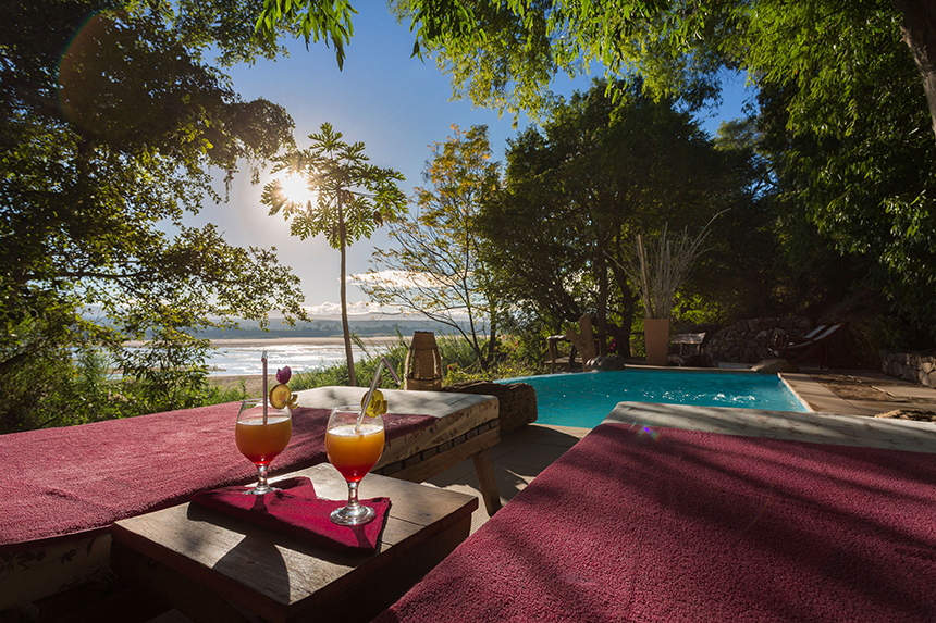 Swimming pool - Mandrare River Camp - Madagascar