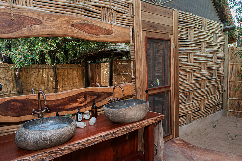 Bathroom - Mwamba Bush Camp